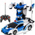 Remote Control Robot One Button Transformation Car Toy (5 Colors)