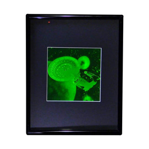 Star Trek Next Generation Enterprise Hologram Picture (FRAMED), Collectible Hologram Picture Star Trek Next Generation Enterprise Hologram Picture (FRAMED), Collectible Hologram Picture
