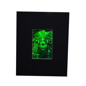 3D Alien Queen 2-Channel Hologram Picture (MATTED), Collectible Photopolymer Type Film 3D Alien Queen 2-Channel Hologram Picture (MATTED), Collectible Photopolymer Type Film