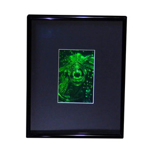 3D Alien Queen 2-Channel Hologram Picture (FRAMED), Collectible Photopolymer Type Film 3D Alien Queen 2-Channel Hologram Picture (FRAMED), Collectible Photopolymer Type Film