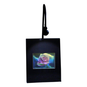 Blooming Rose (Large) Hologram Picture (LIGHTED DESK STAND), 3D Collectible Embossed Type Animated Stereogram Blooming Rose (Large) Hologram Picture (LIGHTED DESK STAND), 3D Collectible Embossed Type Animated Stereogram