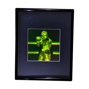 3D Boxer Multi-Channel Hologram Picture (FRAMED), Collectible Photopolymer Type Film 3D Boxer Multi-Channel Hologram Picture (FRAMED), Collectible Photopolymer Type Film