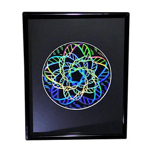 DNA Multi-Layer 2D3D Hologram Picture(FRAMED), Collectible Embossed Type Film DNA Multi-Layer 2D3D Hologram Picture(FRAMED), Collectible Embossed Type Film