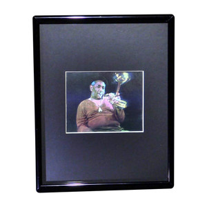 3D Dizzy Gillespie (small) Stereogram Hologram Picture(FRAMED), Collectible EMBOSSED Type Film 3D Dizzy Gillespie (small) Stereogram Hologram Picture(FRAMED), Collectible EMBOSSED Type Film