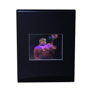 3D Dizzy Gillespie (small) Stereogram Hologram Picture(DESK STAND), Collectible EMBOSSED Type Film 3D Dizzy Gillespie (small) Stereogram Hologram Picture(DESK STAND), Collectible EMBOSSED Type Film