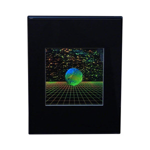 3D Earth with Grid Hologram Picture (DESK STAND), Collectible EMBOSSED Type Film 3D Earth with Grid Hologram Picture (DESK STAND), Collectible EMBOSSED Type Film
