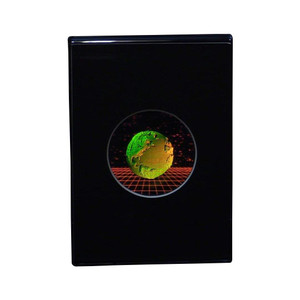 Earth With Grid Hologram Picture (DESK STAND), 3D Embossed Type Hologram Earth With Grid Hologram Picture (DESK STAND), 3D Embossed Type Hologram
