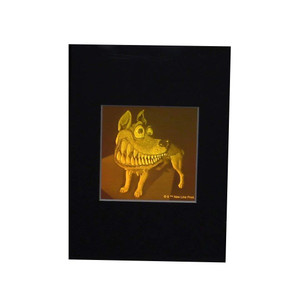 3D Mask Movie Dog Hologram Picture (MATTED), Collectible Polaroid Photopolymer Film 3D Mask Movie Dog Hologram Picture (MATTED), Collectible Polaroid Photopolymer Film
