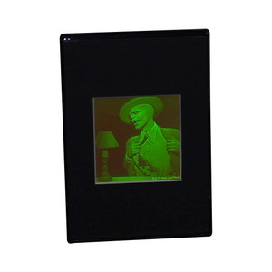 3D Mask Movie Jim Carrey 2-Channel Hologram Picture (DESK STAND), Collectible Polaroid Photopolymer Film 3D Mask Movie Jim Carrey 2-Channel Hologram Picture (DESK STAND), Collectible Polaroid Photopolymer Film