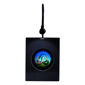 3D Mobius Loop Color Tuned Hologram Picture (LIGHTED DESK STAND), Collectible Embossed Type Animated Stereogram 3D Mobius Loop Color Tuned Hologram Picture (LIGHTED DESK STAND), Collectible Embossed Type Animated Stereogram