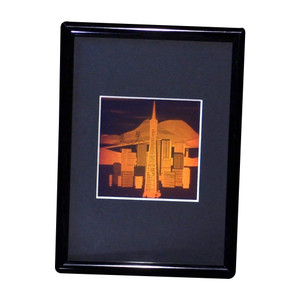3D San Francisco Skyline Hologram Picture (FRAMED), Collectible Photopolymer Type Film 3D San Francisco Skyline Hologram Picture (FRAMED), Collectible Photopolymer Type Film