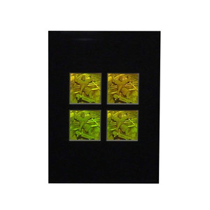 3D Skateboarder 4-up Hologram Picture (MATTED), Collectible Photopolymer Type Film 3D Skateboarder 4-up Hologram Picture (MATTED), Collectible Photopolymer Type Film