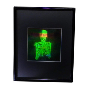 3D Skeleton 2-Channel Hologram Picture (FRAMED), Collectible EMBOSSED Type Film 3D Skeleton 2-Channel Hologram Picture (FRAMED), Collectible EMBOSSED Type Film
