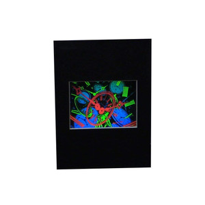 TIME Hologram Picture (MATTED), 3D Collectible Embossed Type 2D-3D Hologram TIME Hologram Picture (MATTED), 3D Collectible Embossed Type 2D-3D Hologram