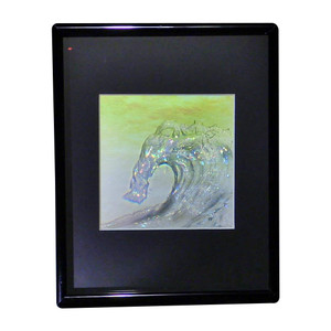 3D Wave Hologram Picture(FRAMED), Collectible EMBOSSED Type Film 3D Wave Hologram Picture(FRAMED), Collectible EMBOSSED Type Film