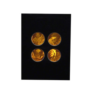 3D X-Men 4-up 2-Channel Hologram Picture (MATTED), Collectible Photopolymer Type Film 3D X-Men 4-up 2-Channel Hologram Picture (MATTED), Collectible Photopolymer Type Film