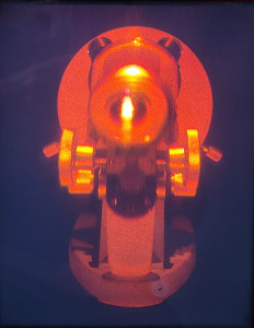 Microscope hologram by Walter Spierings