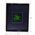 3D Pegasus 4" Square with Plain Background Hologram Picture (FRAMED), Collectible Photopolymer Type Film