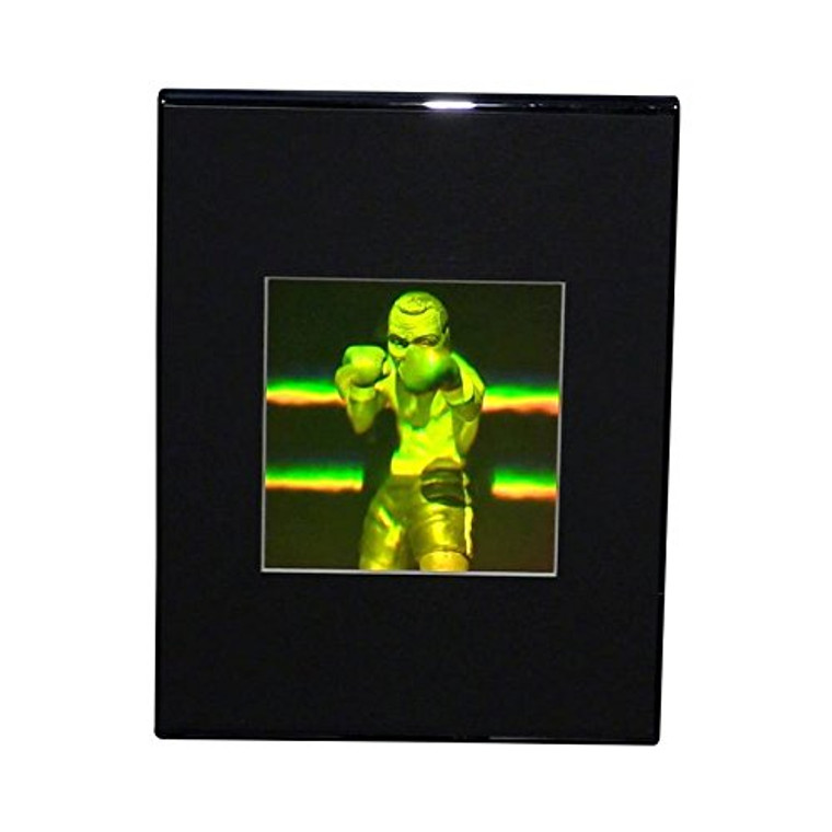3D Boxer Multi-Channel Hologram Picture (DESK STAND), Collectible Photopolymer Type Film
