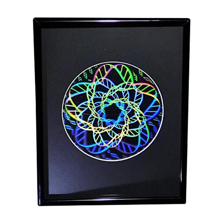 DNA Multi-Layer 2D3D Hologram Picture(FRAMED), Collectible Embossed Type Film