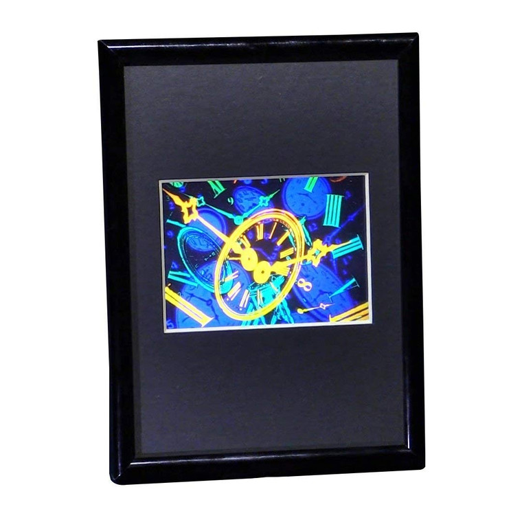 TIME Hologram Picture (FRAMED), 3D Collectible Embossed Type 2D-3D Hologram