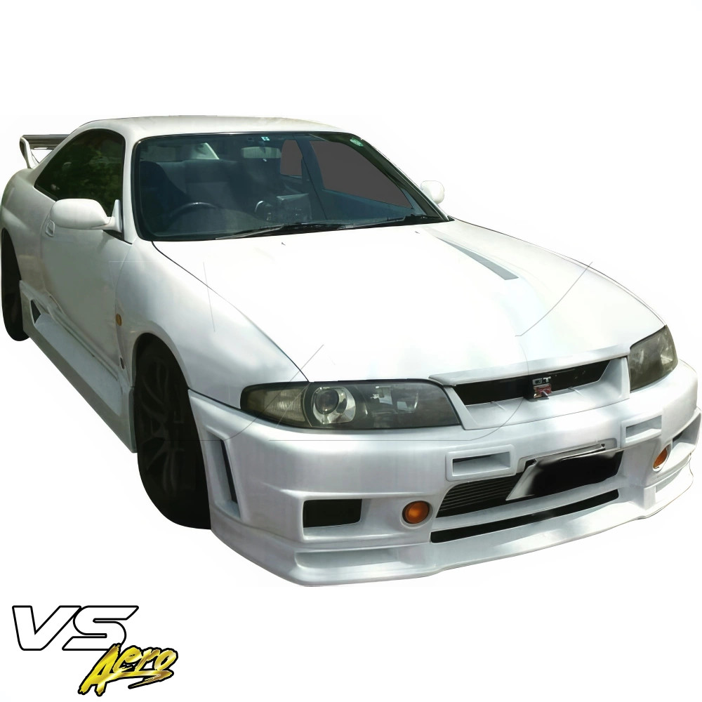 ECR33 400R仕様 オーバーフェンダー R33 スカイライン マフラー 