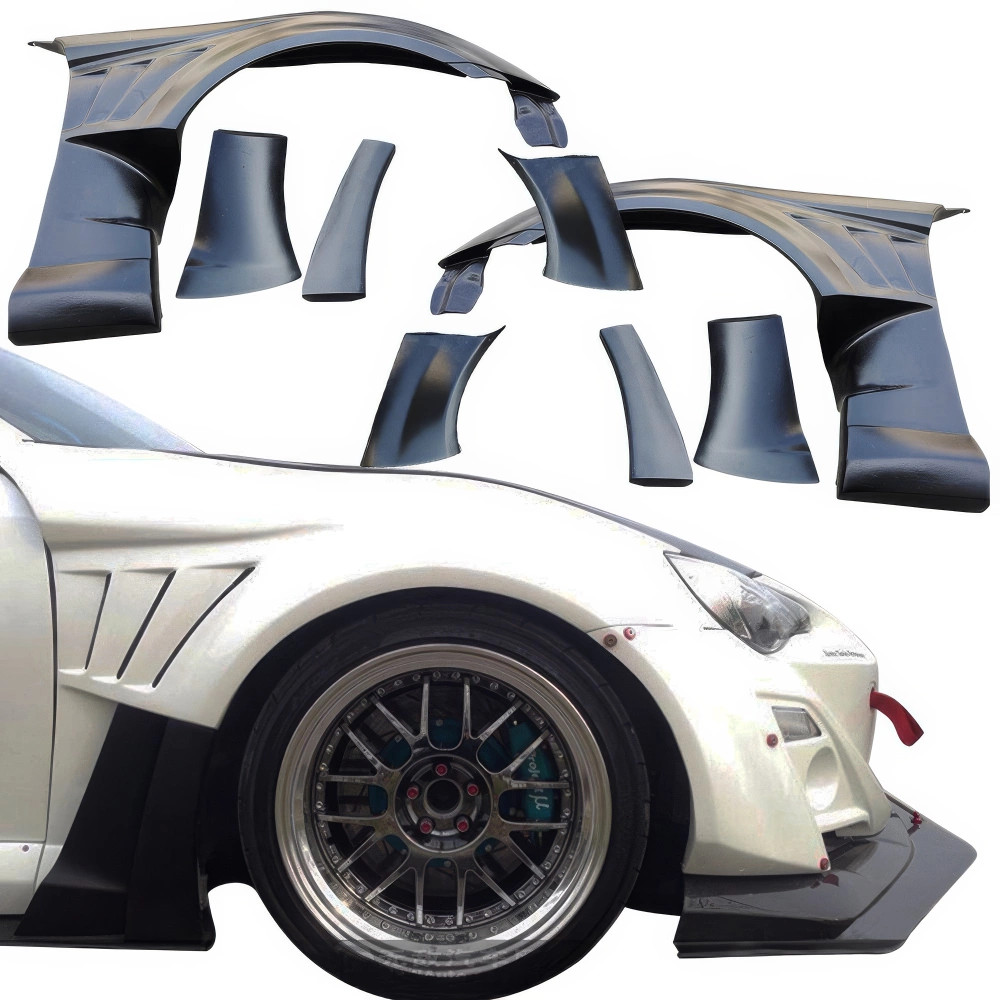 FRP VAR Wide Body Fenders (front) 8pc 50mm > Subaru BRZ (ZN6) 13