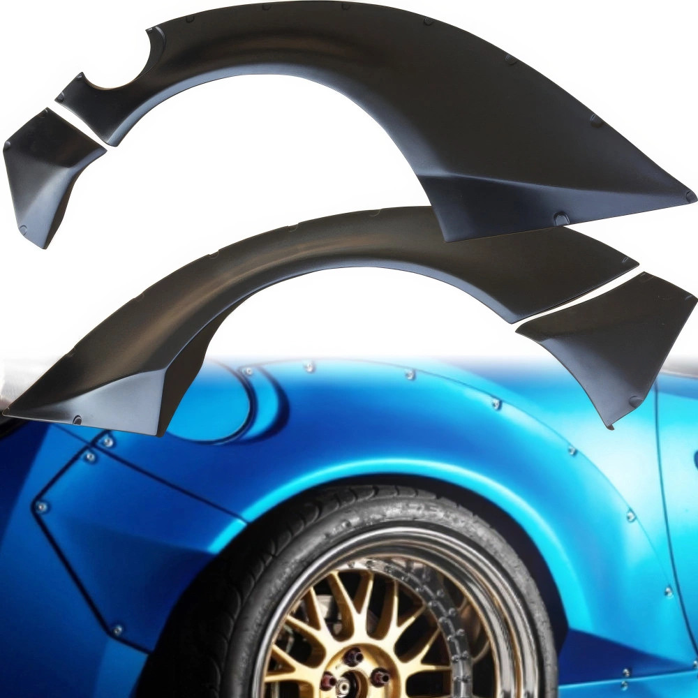 FRP TKYO v2 Wide Body Fender Flares (rear) 4pc 70mm > Subaru BRZ