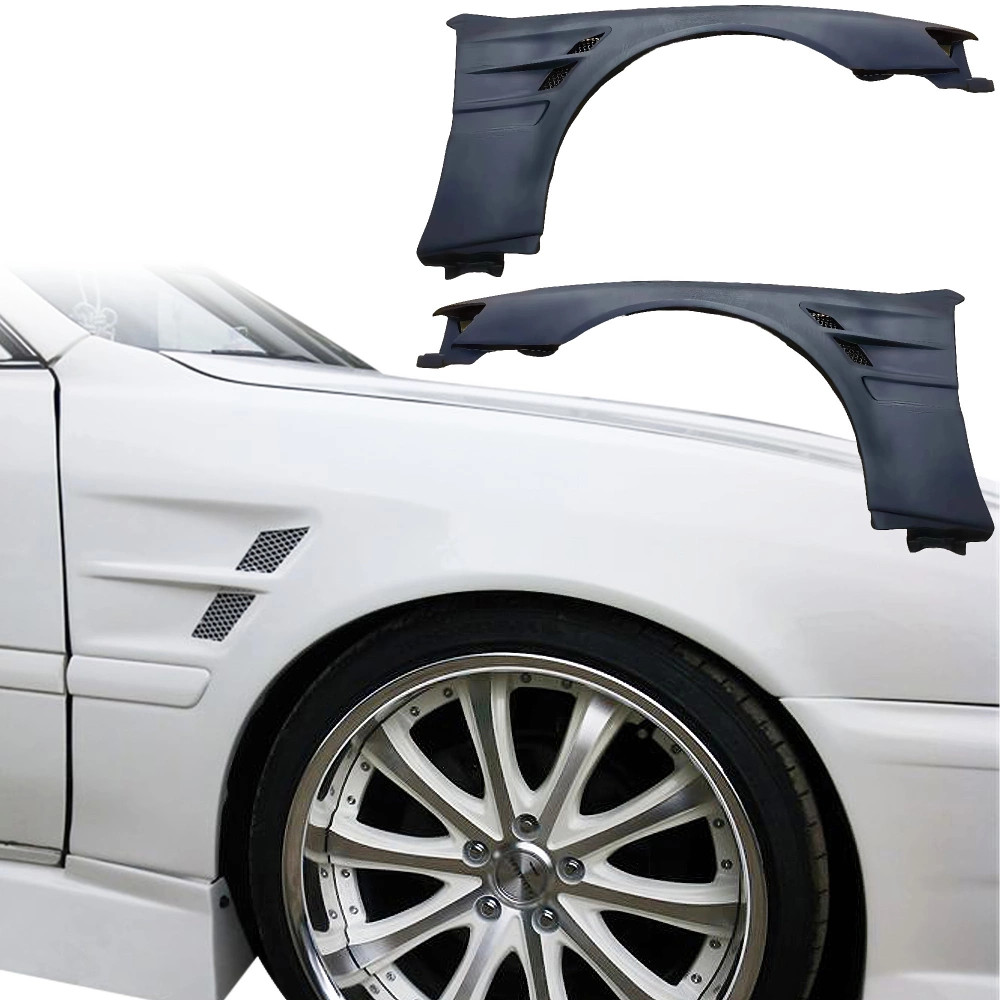 FRP ORI Wide Body Fenders (front) 20mm > Toyota Chaser (JZX100) 97 
