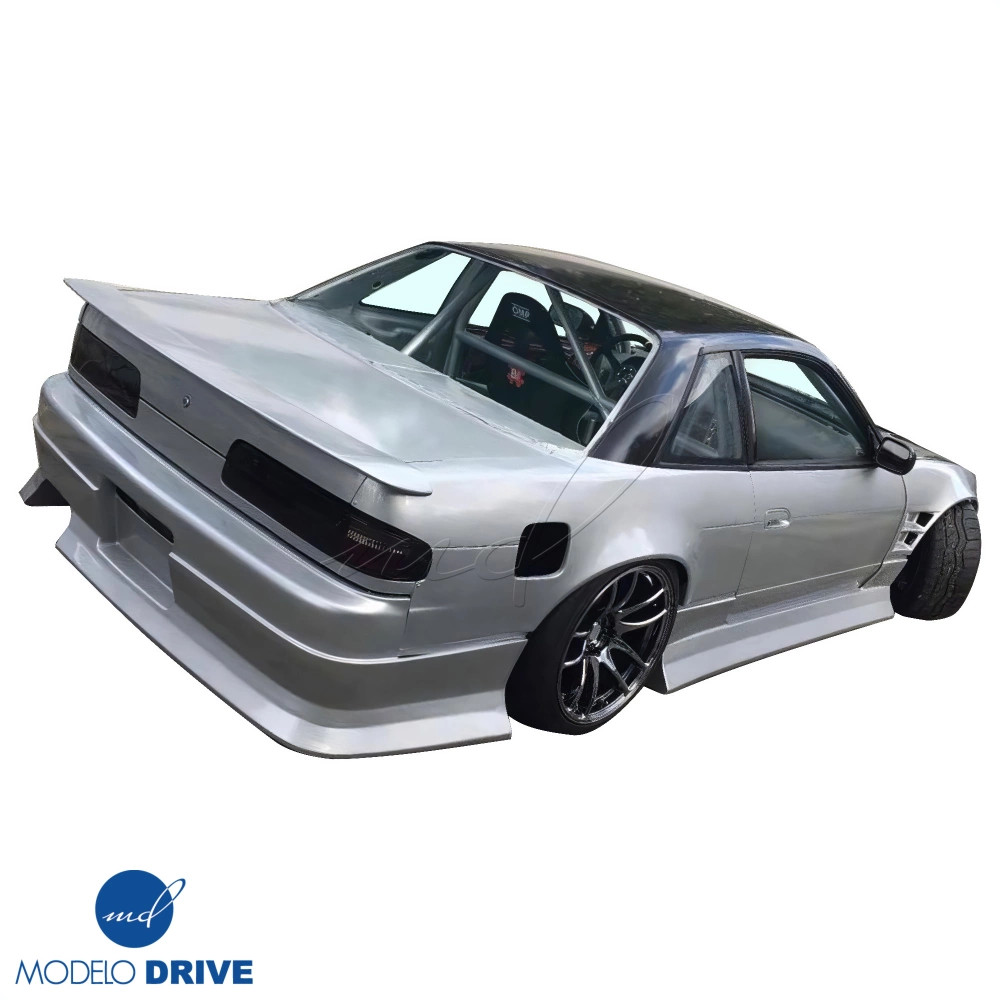 Nissan Silvia リアバンパー ホワイトPS13 FRP DMA t3 Rear Bumper > Nissan Silvia (S13) 89-94> 2dr Coupe
