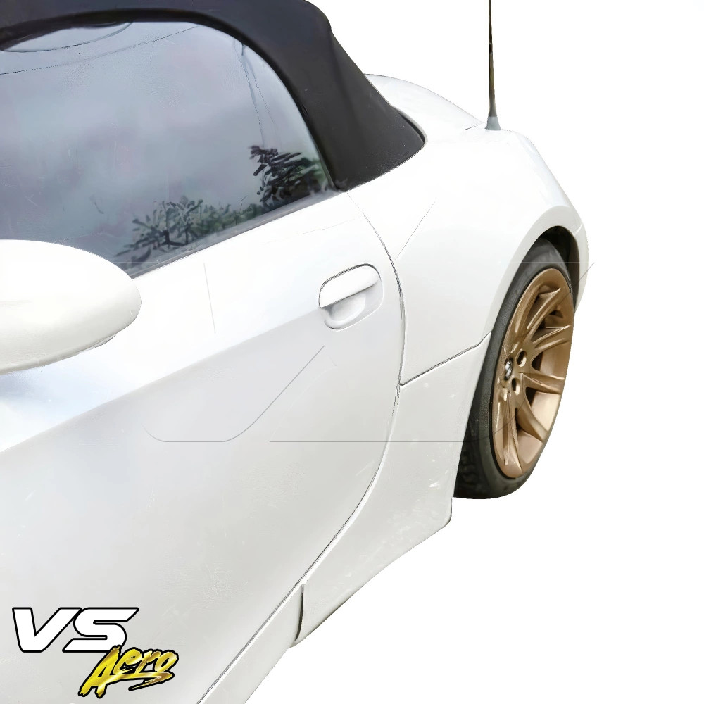 FRP LWNK Wide Body 40mm Fender Flares (rear) 6pc > BMW Z4 (E85) 03