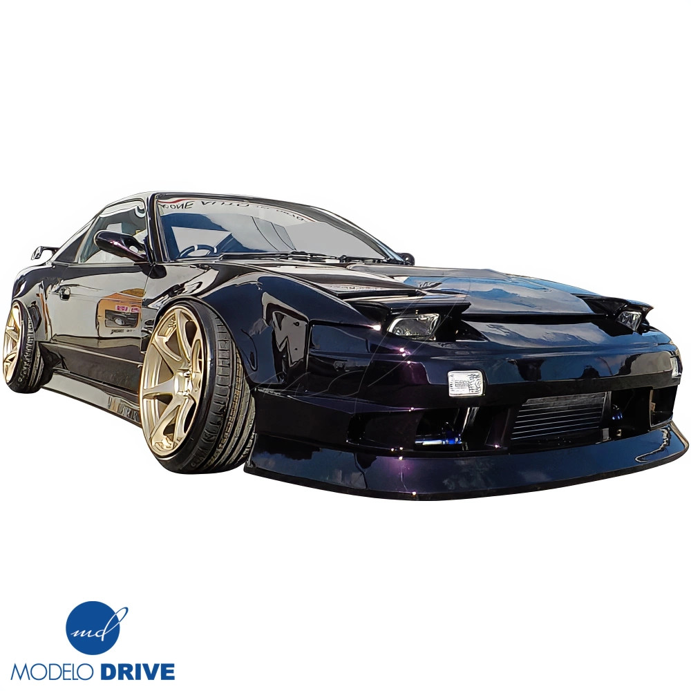 FRP ORI t4 75mm Wide Body Fenders (front) > Nissan 240SX 89-94 > 2