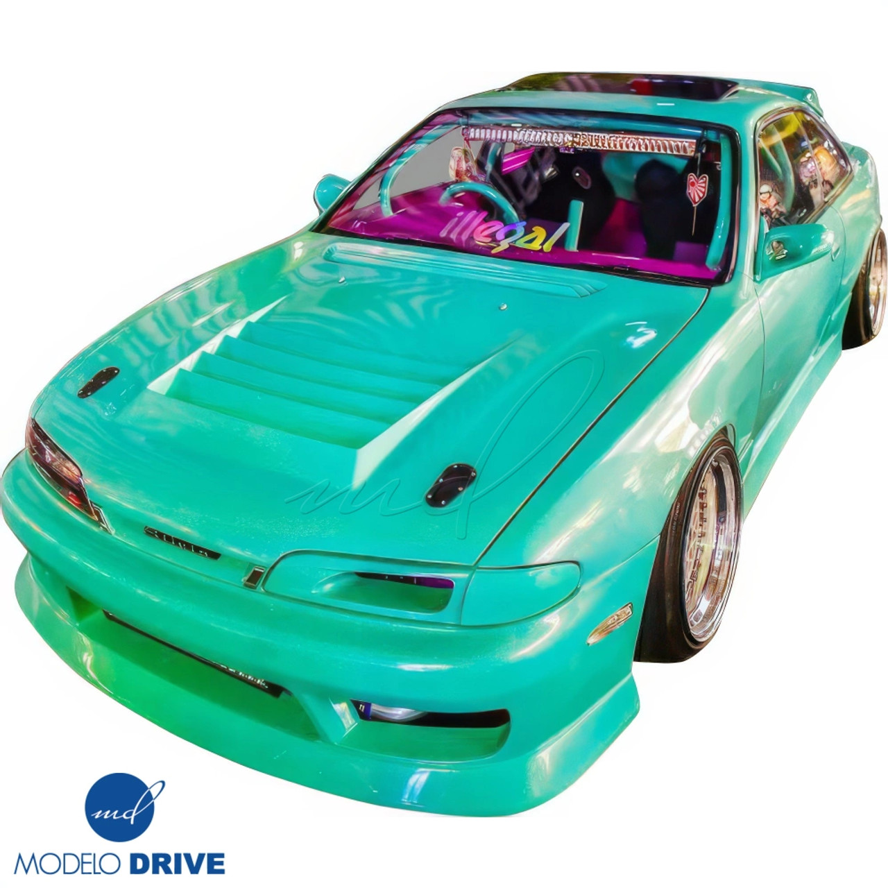 ModeloDrive FRP DMA D1 Hood > Nissan 240SX (S14) 1995-1996