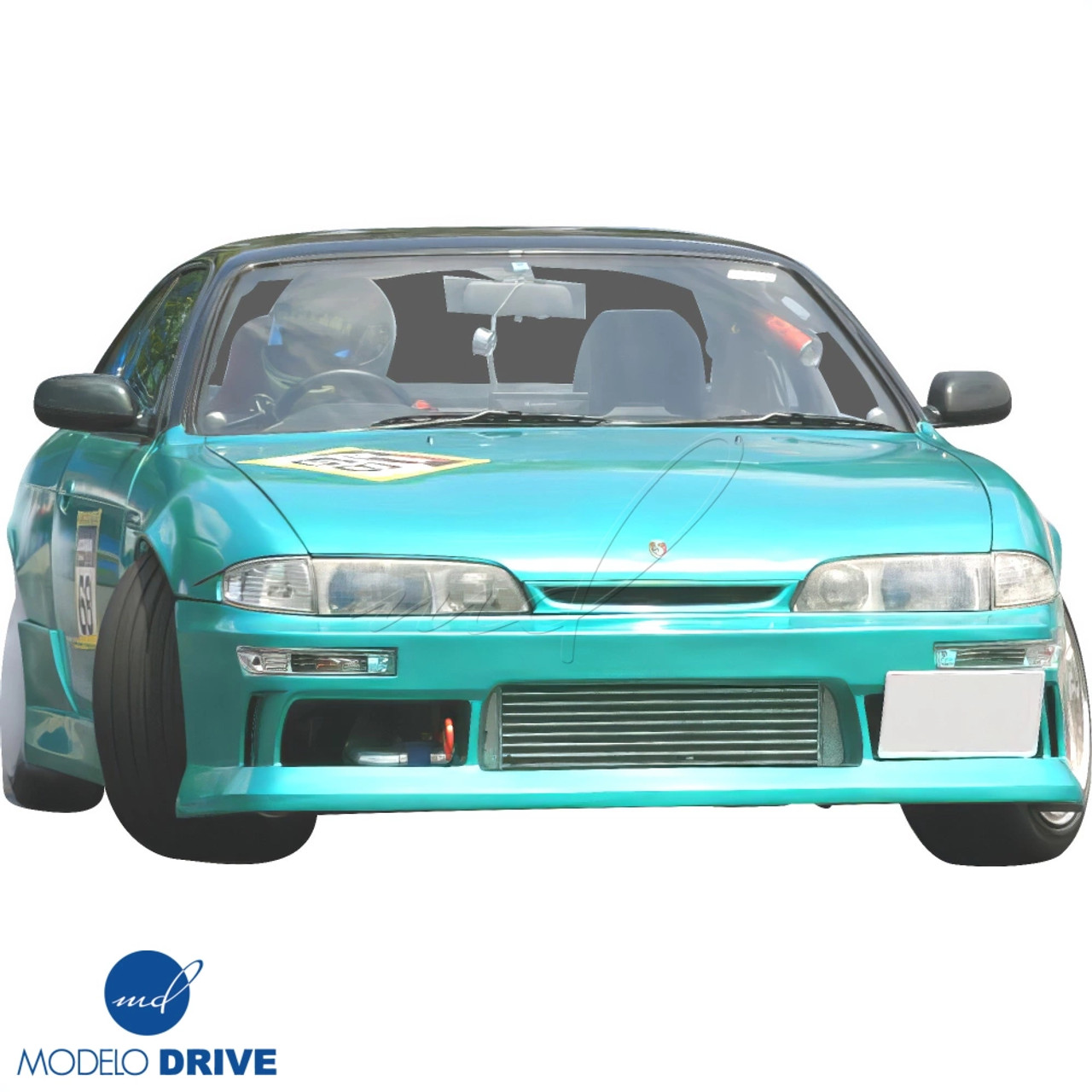 ModeloDrive FRP MSPO Front Bumper > Nissan 240SX (S14) 1995-1996