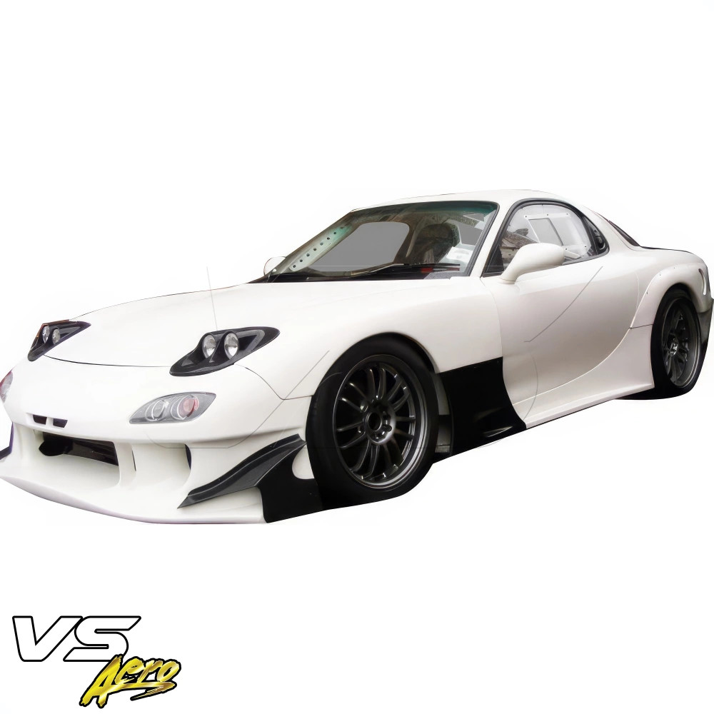FRP RAME GT-AD Wide Body Fender Flares (rear) for Mazda RX-7 (FD3S
