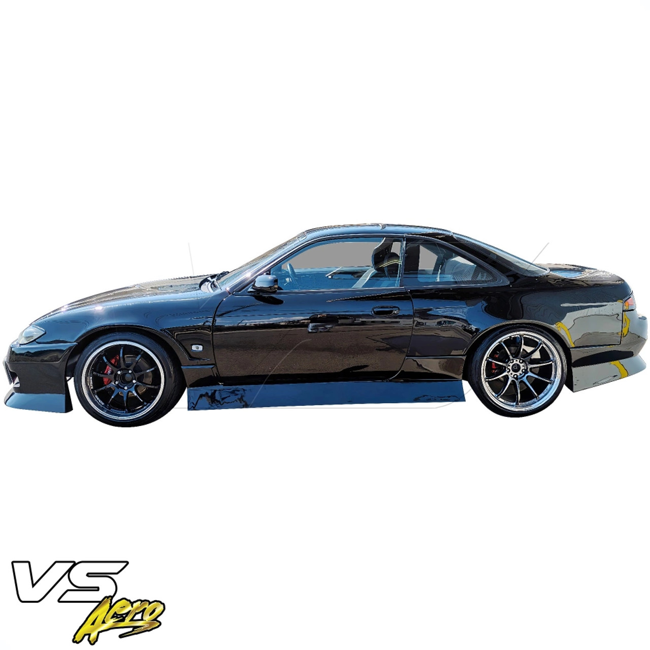 VSaero FRP MSPO S14.5 Conversion Fenders (front) for Nissan