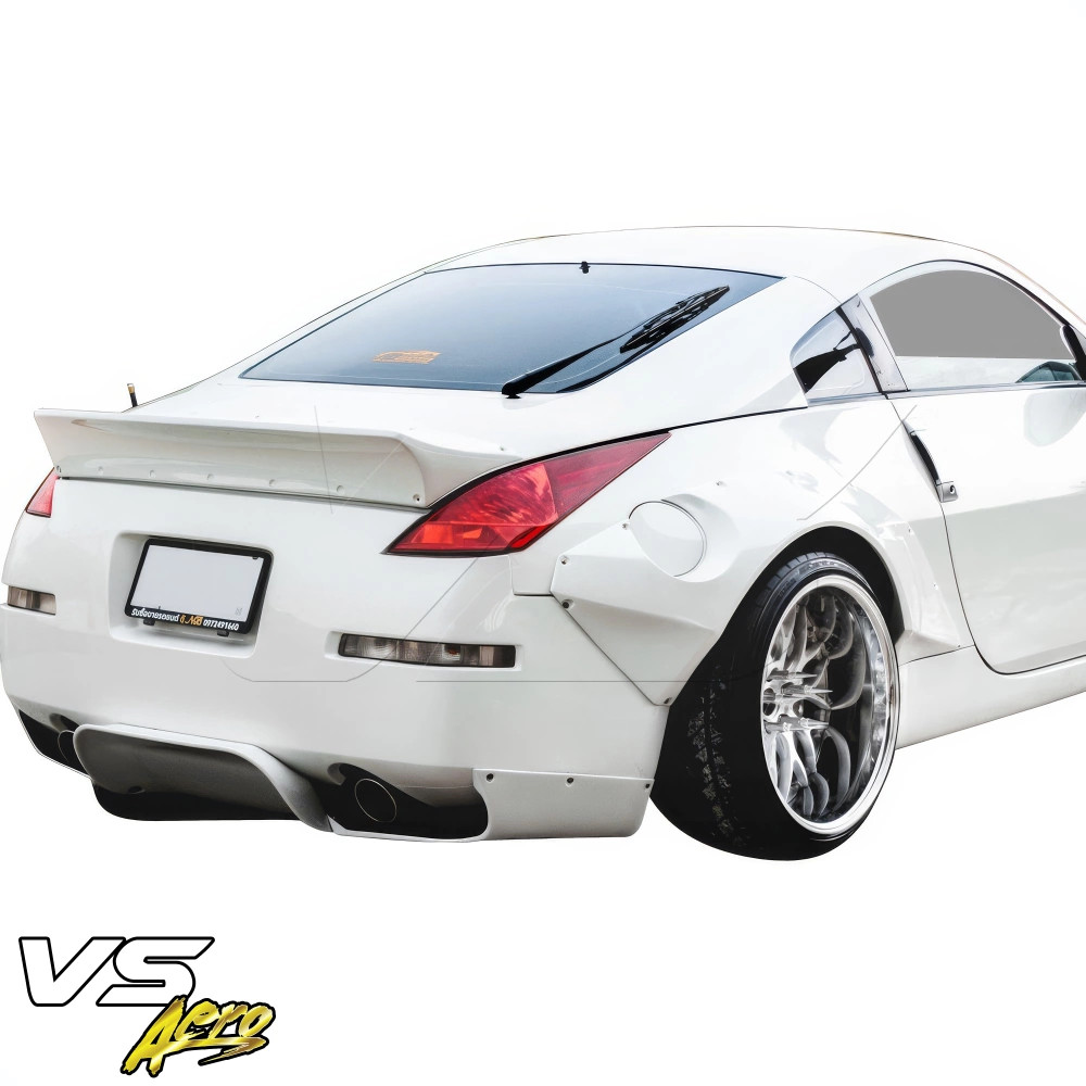 FRP TKYO Rear Diffuser 3pc > Nissan 350Z (Z33) 03-08 | VSaero
