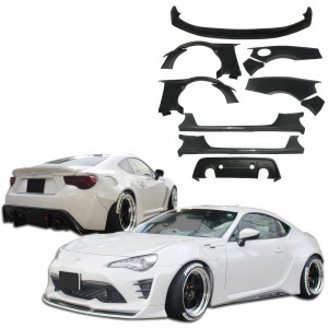 VSaero FRP AG T2 Wide Body Kit for Toyota 86 2017-2020 - image 1