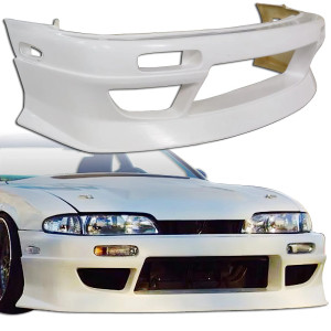 ModeloDrive FRP DMA t3 Front Bumper > Nissan 240SX (S14) 1995-1996 - image 1