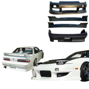 VSaero FRP WOR9 Body Kit 4pc > Nissan 240SX 1989-1994 > 2dr Coupe - image 1