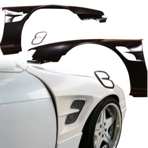 VSaero FRP SMAD Wide Body Fenders (front) 30mm > Nissan 240SX (S14) 1997-1998 - image 1