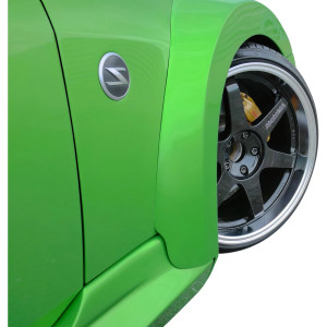 VSaero FRP IDES Havoc Wide Body Fenders Flares (front) for Nissan 350Z (Z33) 2003-2008 - image 1 VSaero FRP IDES Havoc Wide Body Fenders Flares (front) for Nissan 350Z (Z33) 2003-2008 - image 1