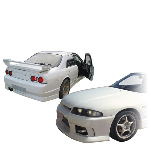 VSaero FRP MSPO v2 Body Kit 4pc > Nissan Skyline R33 GTS 1995-1998 > 4dr Sedan - image 1