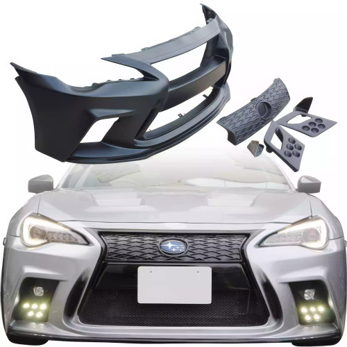 VSaero FRP AG LF-S Front Bumper w Grille 5pc > Subaru BRZ ZN6 2013-2020 - image 1