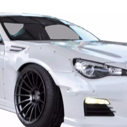 VSaero FRP TKYO v1 Wide Body 45mm Fenders (front) 4pc > Subaru BRZ ZN6 2013-2020 - image 1