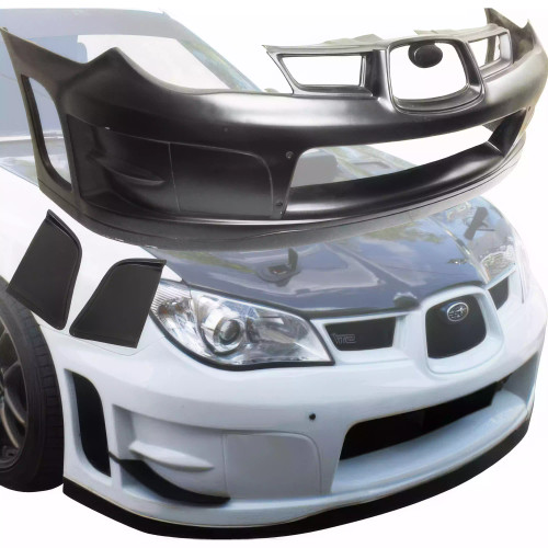 VSaero FRP WRC Front Bumper 3pc > Subaru Impreza WRX 2006-2007 > 4/5dr - image 1