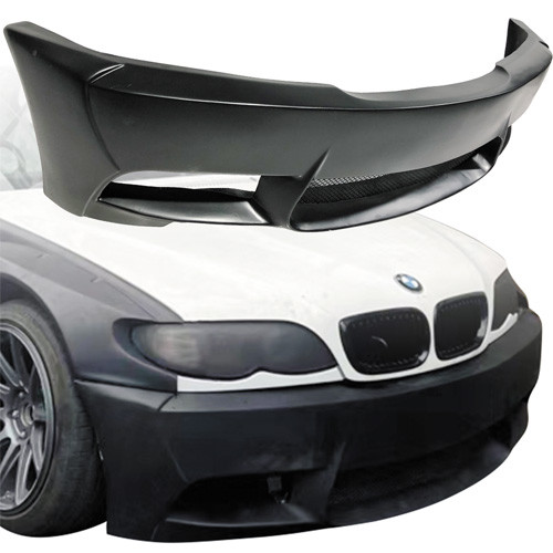 VSaero FRP TKYO V1 Wide Body Front Bumper > BMW 3-Series 325i 330i E46 1999-2005 > 4dr Sedan - image 1