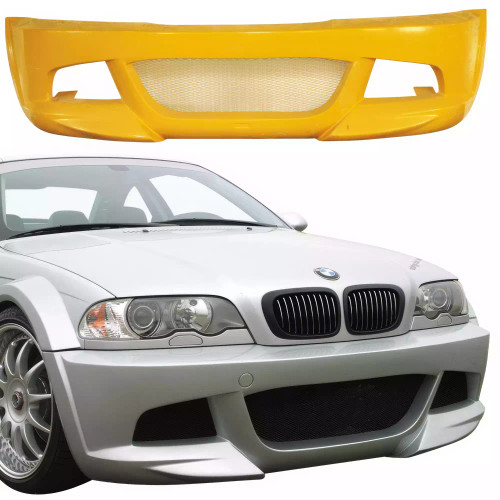 ModeloDrive FRP LDES Wide Body Front Bumper > BMW 3-Series E46 1999-2005 > 2dr - image 1