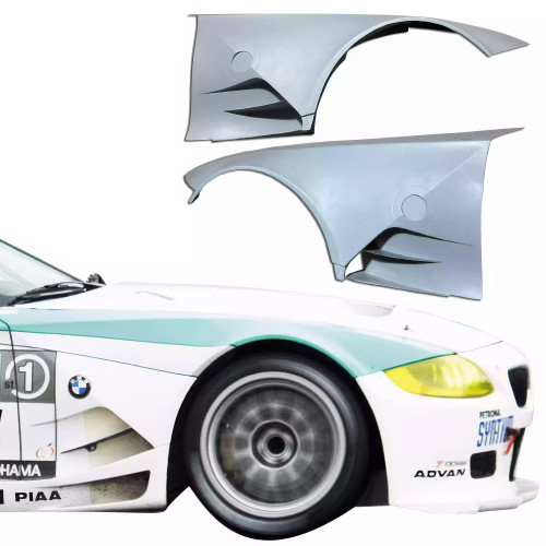 ModeloDrive FRP GTR Wide Body Fenders (front) > BMW Z4 E86 2003-2008 > 3dr Coupe - image 1