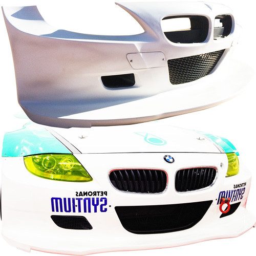 ModeloDrive FRP GTR Wide Body Front Bumper > BMW Z4 M E86 2006-2008 > 3dr Coupe - image 1
